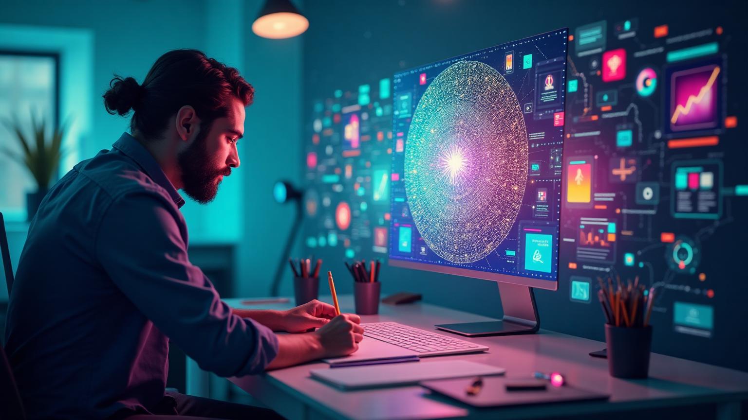 Pixels + Prompts: How AI Became a Creative Partner in Web & Visual Design