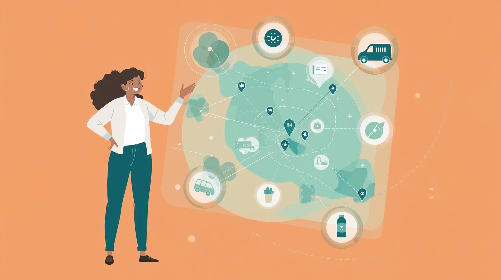 AI-powered supply chain and distribution optimization for food security organizations