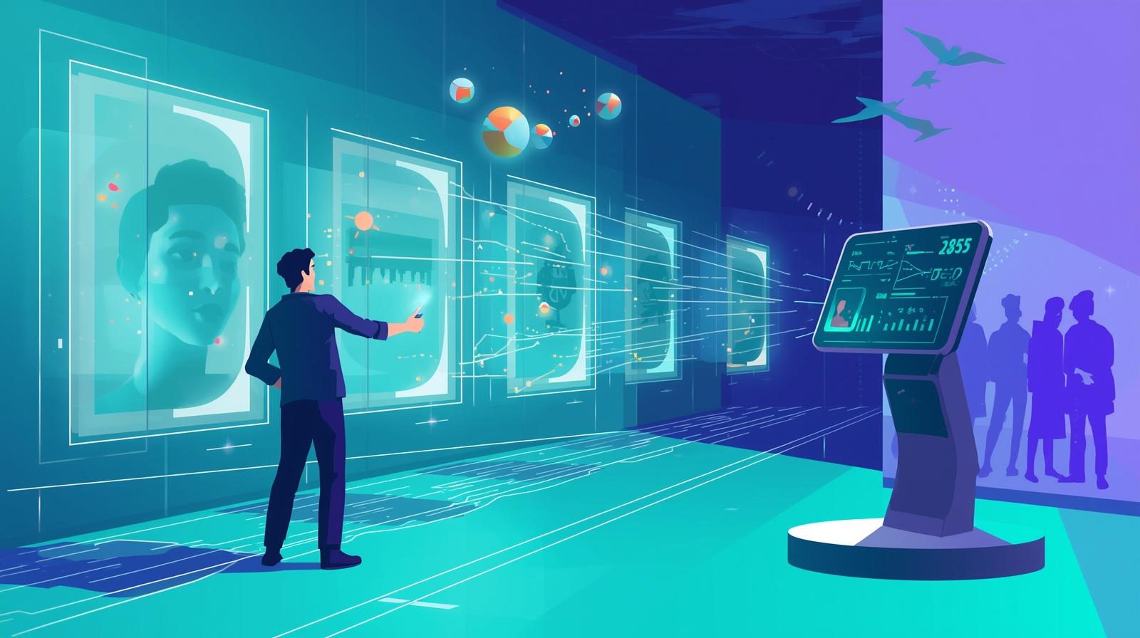 AI technology enhancing arts and cultural organizations through exhibition planning and audience development