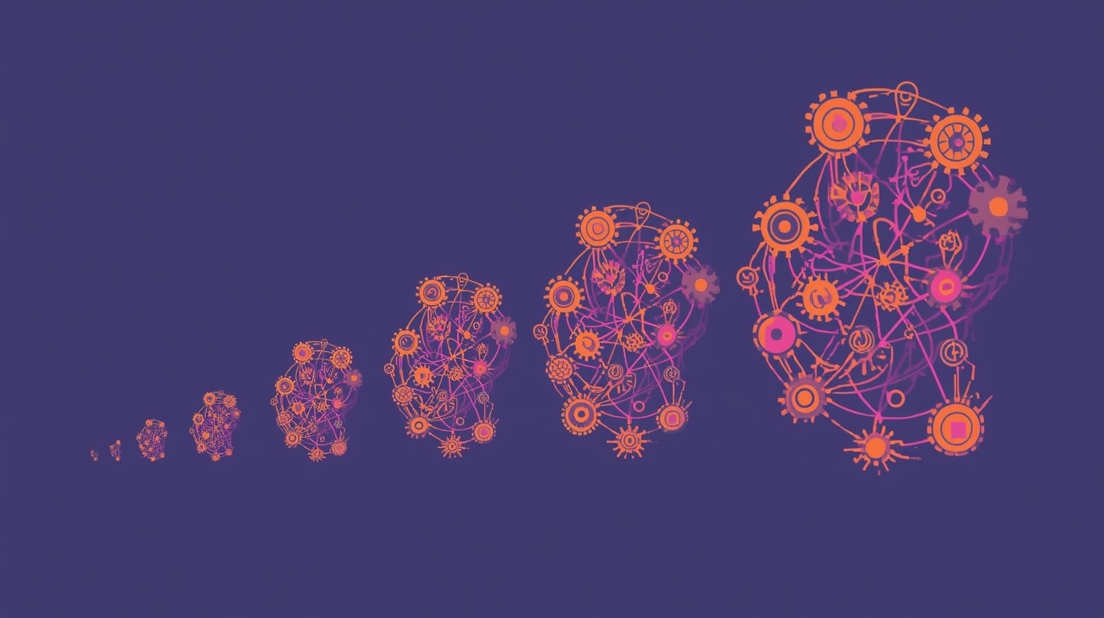 AI impact measurement visualization showing transition from activity metrics to life outcomes
