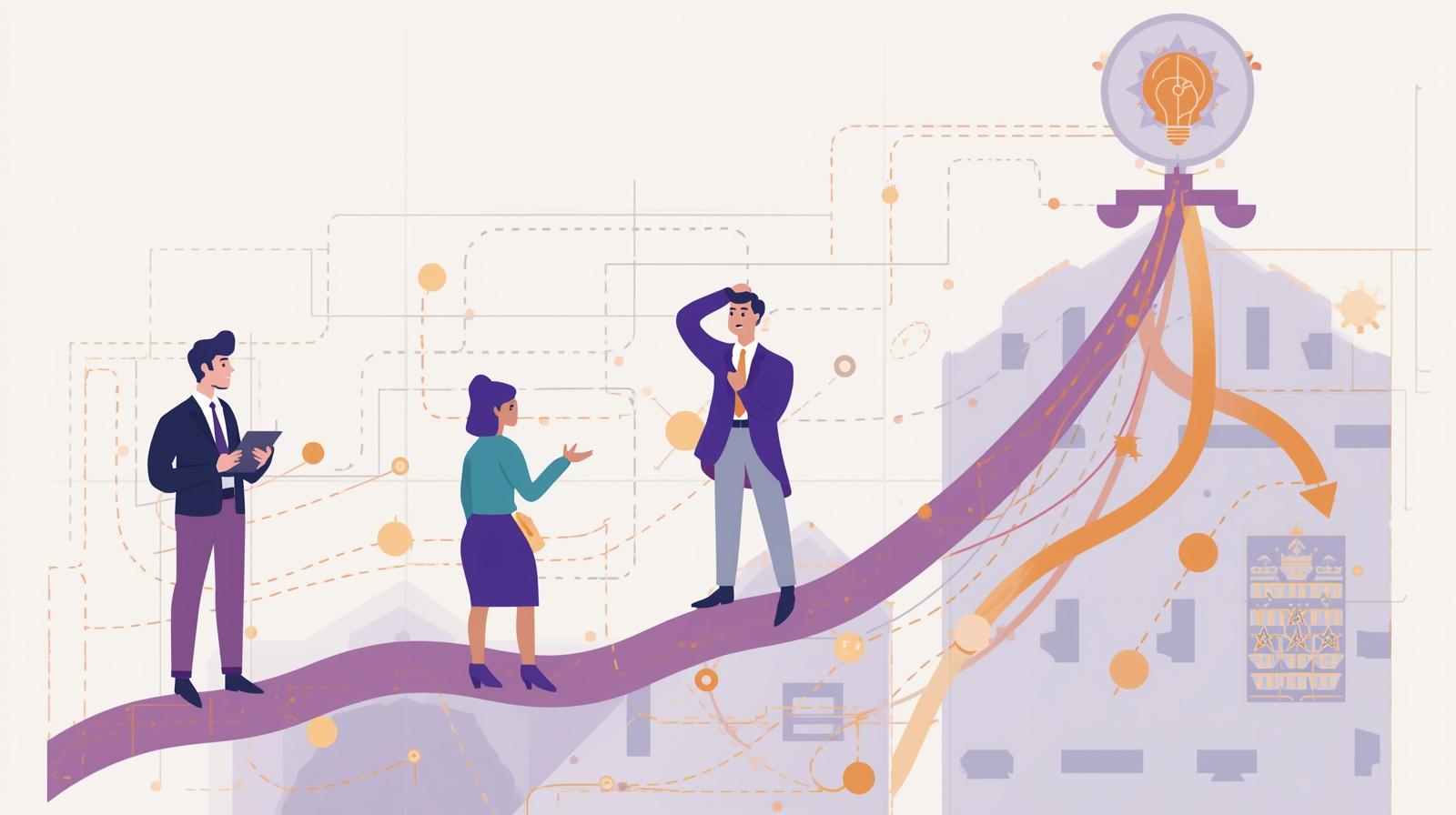 Nonprofit leaders building a succession plan with AI-assisted tools