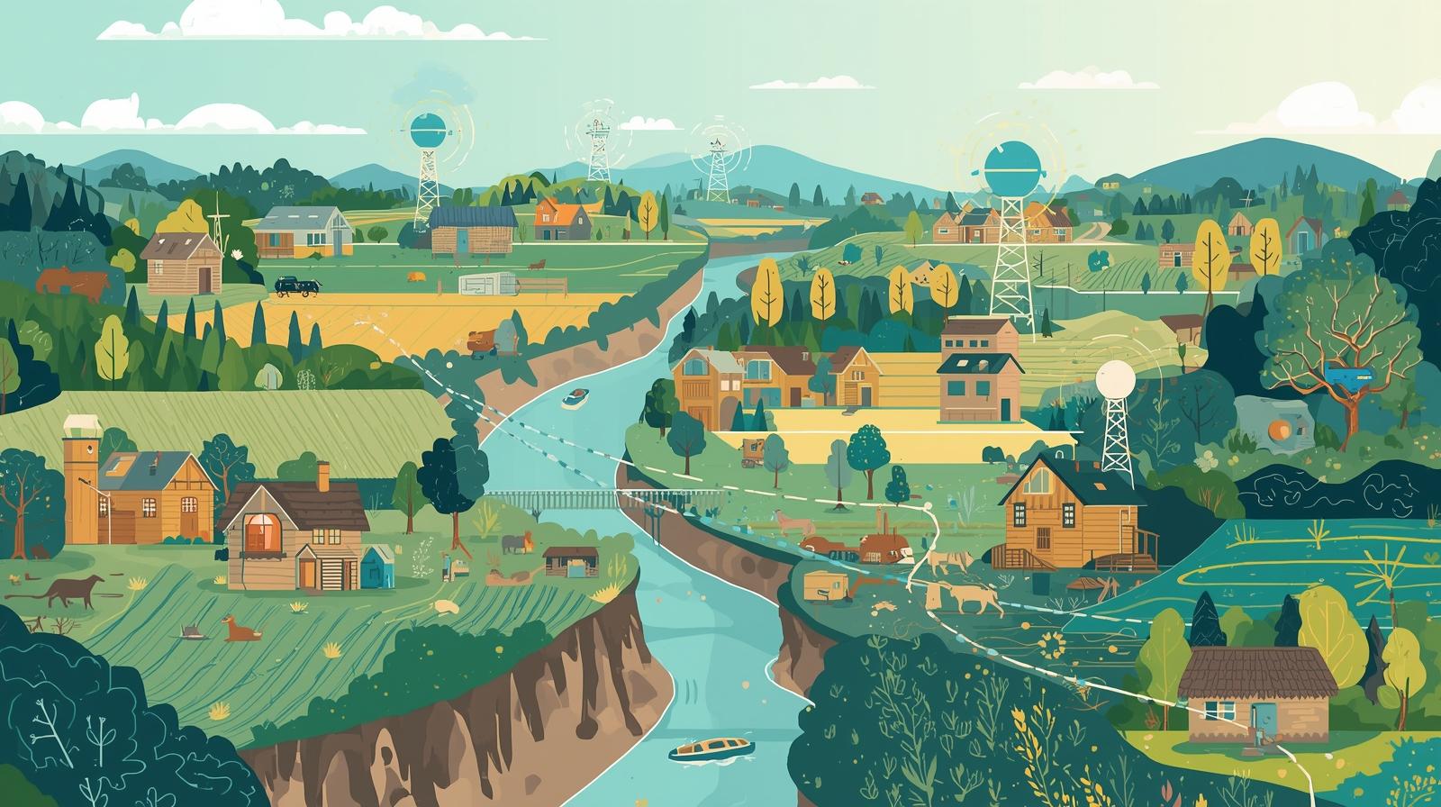 AI technology enabling offline communities to access intelligent tools without constant internet connectivity