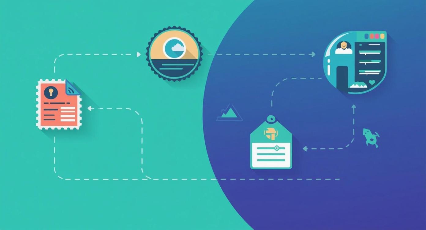 Digital content credentials and provenance marks on nonprofit marketing assets