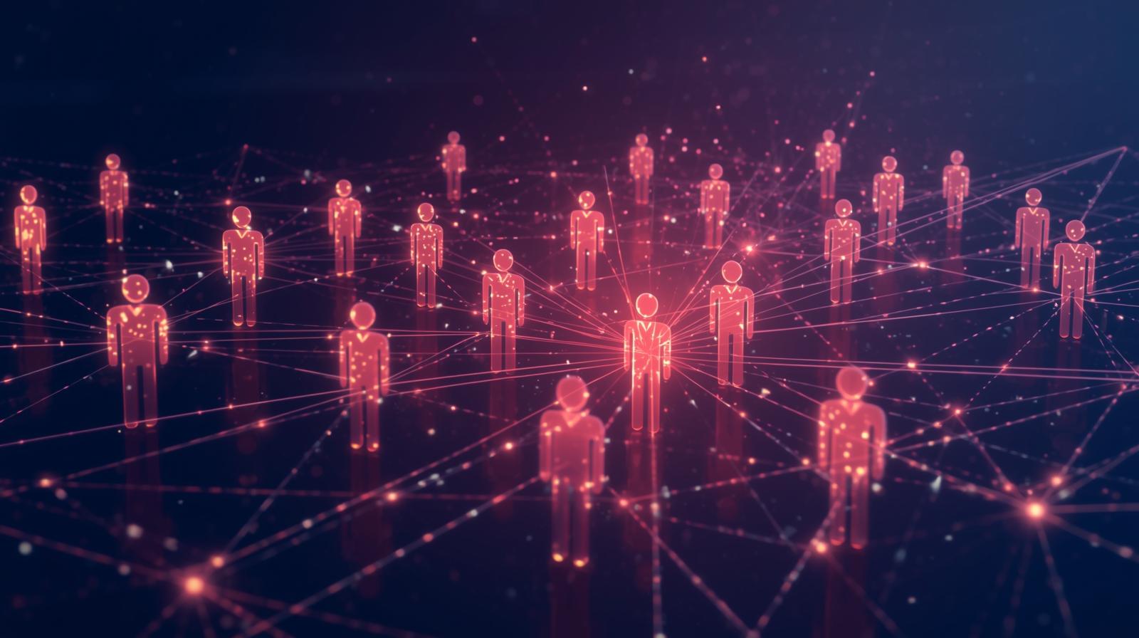 AI tools analyzing volunteer data to predict engagement and retention patterns