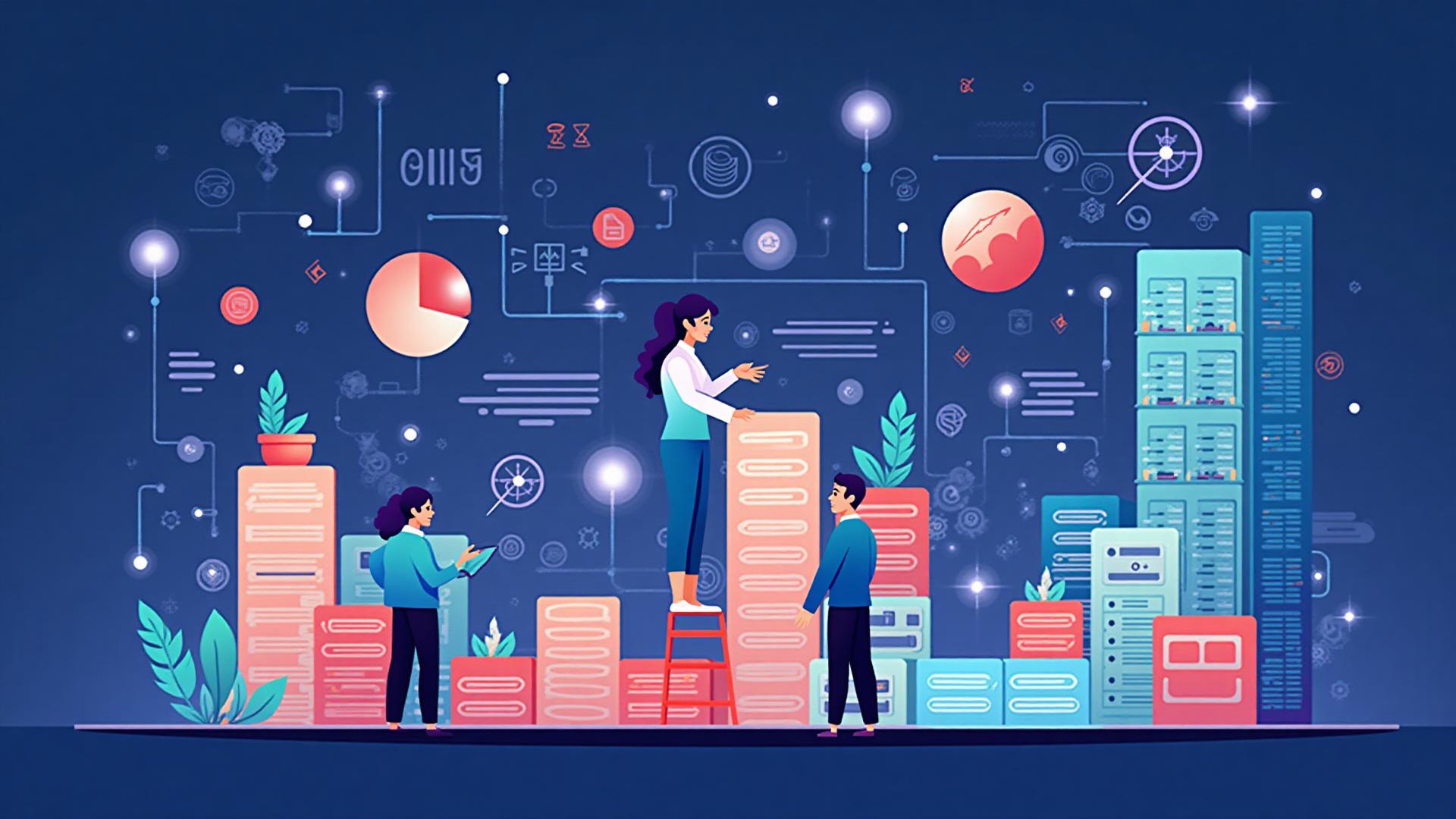 Data-first nonprofit organization with clean, organized data infrastructure ready for AI tools