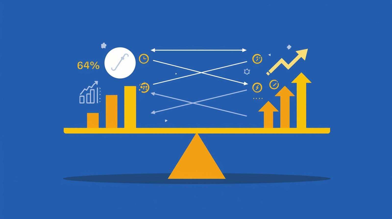 Nonprofit leader reviewing AI investment metrics and mission impact data