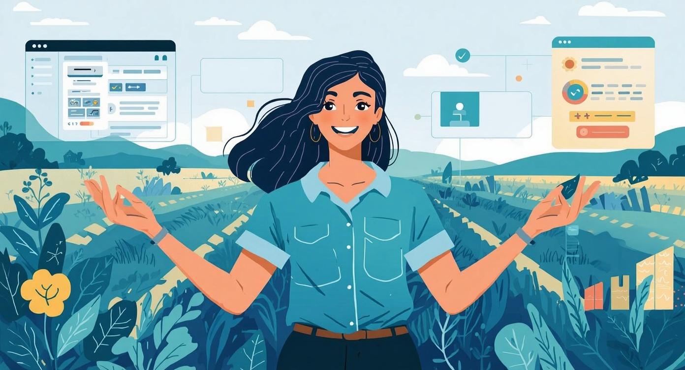 Case worker using AI tools for client case management