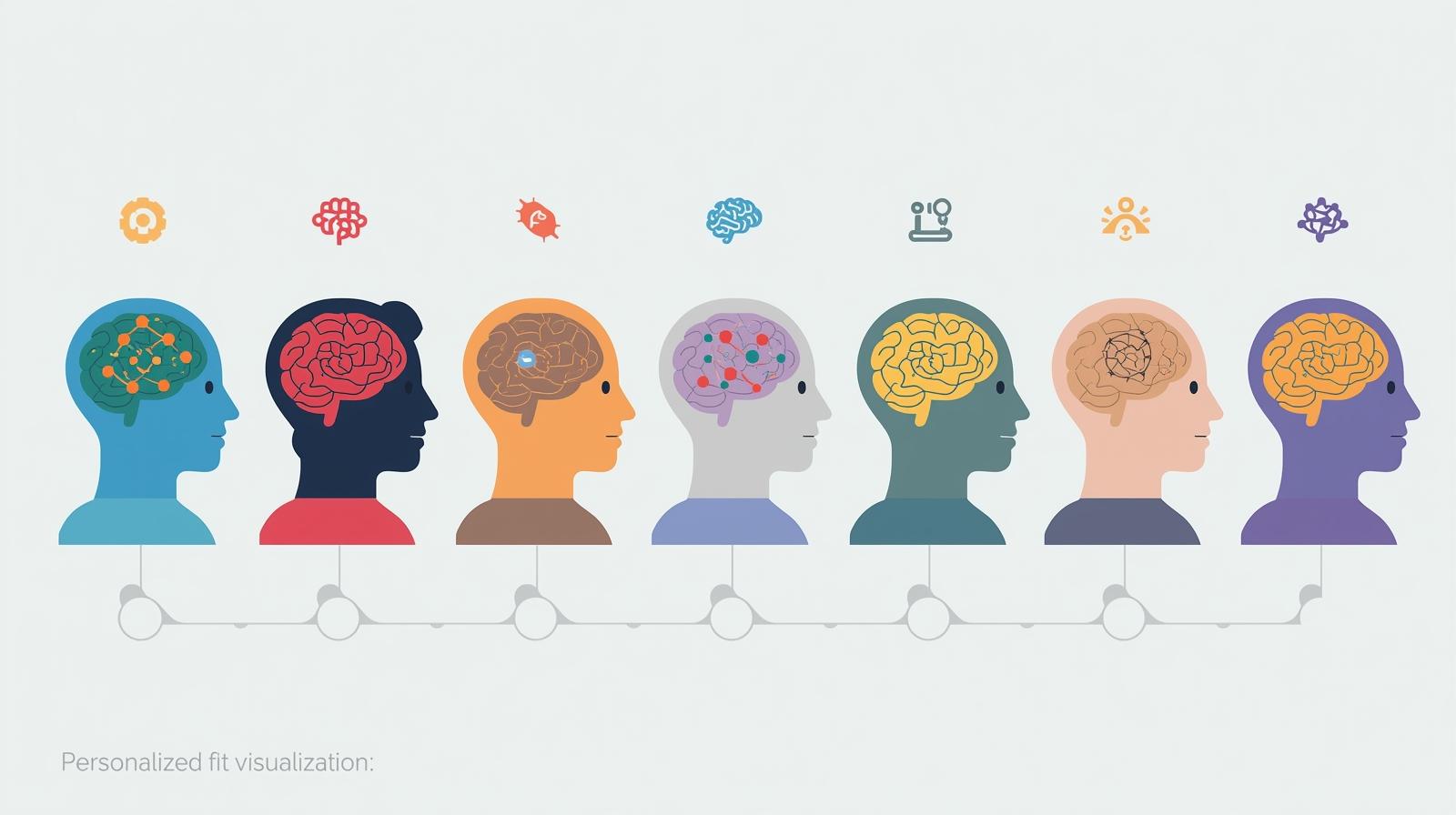 Diverse team members using AI tools in ways that support their individual cognitive needs