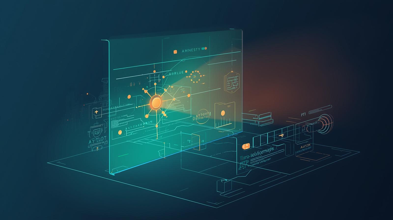 Nonprofit staff member using an unapproved AI tool on a personal device