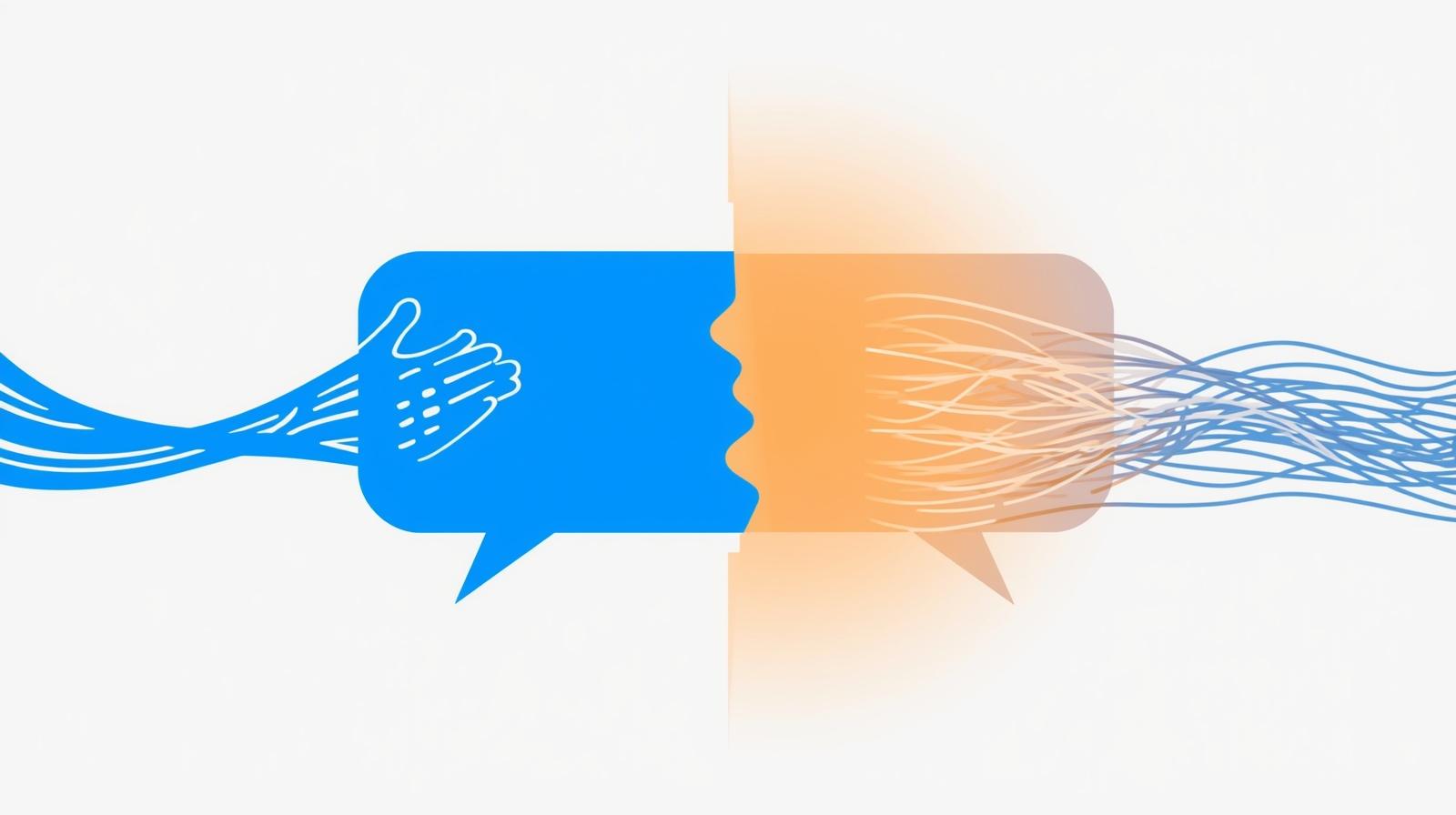 A nonprofit staff member preparing an honest answer about whether a beneficiary spoke with a person or AI