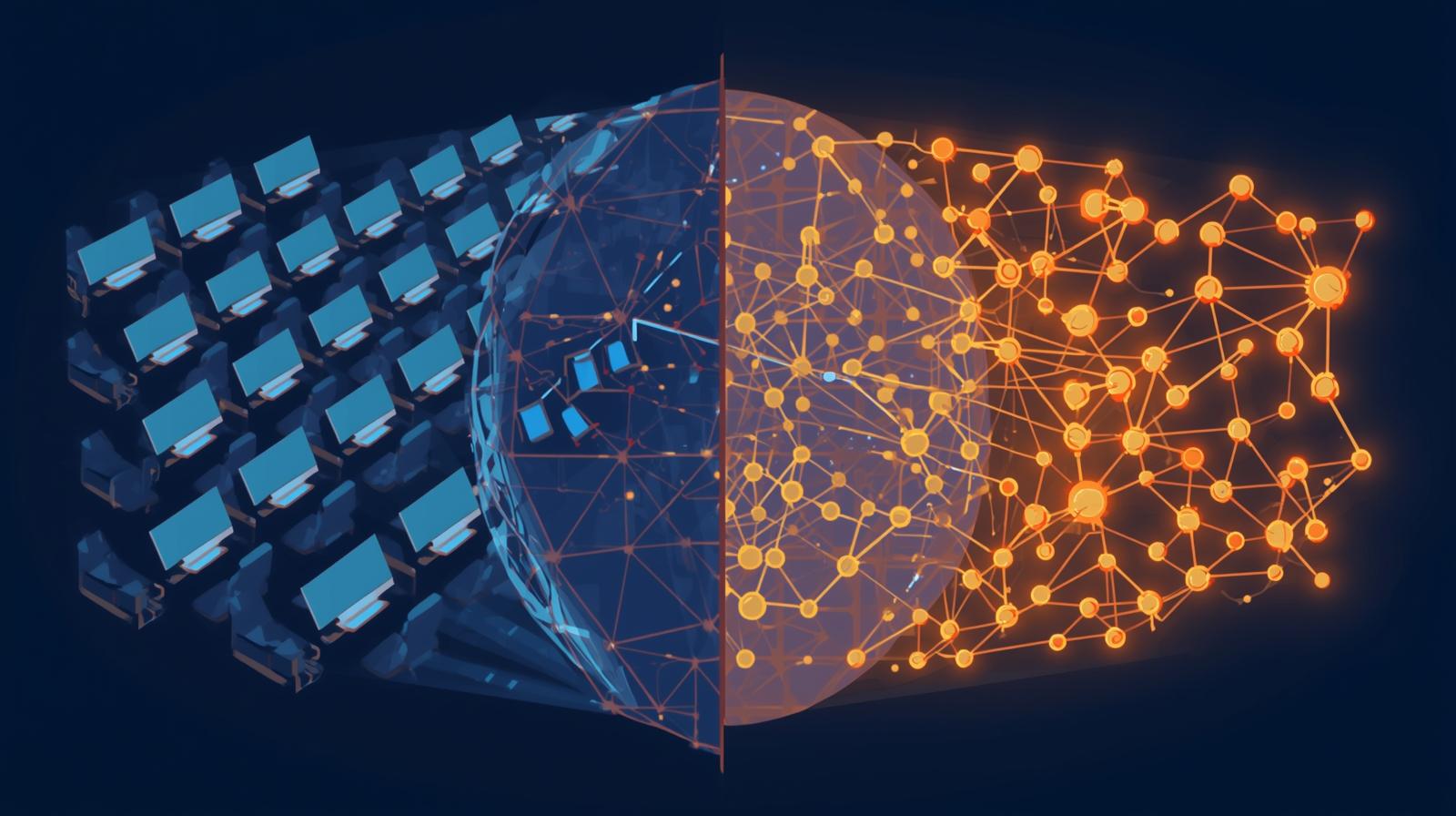 Nonprofit leader reviewing AI workforce strategy at a desk